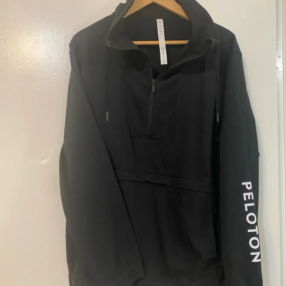 Lululemon Athletica /Peloton Black Anorak Pullover - Picture 3 of 8